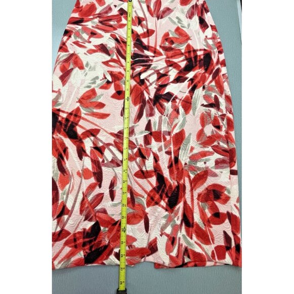 Maggy London Women's Draped MIDI Sheath Dress Size 4 - Picture 10 of 16